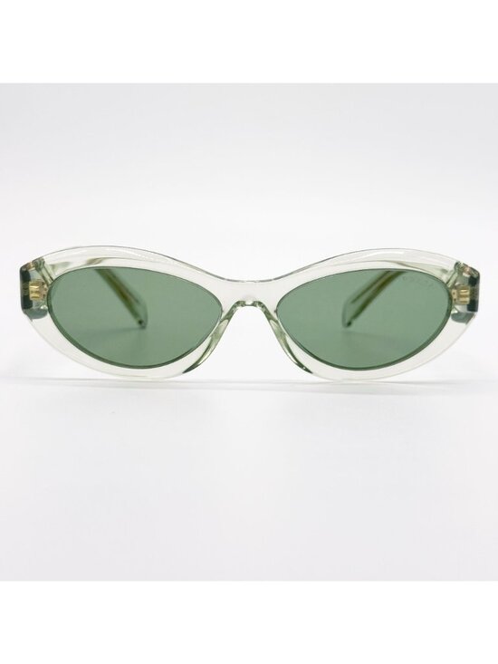 NEW PRADA SUNGLASSES PR26ZS 14R20E TRANSPARENT MINT WOMEN PR 26ZS 14R20E, SPR 26 main image 9